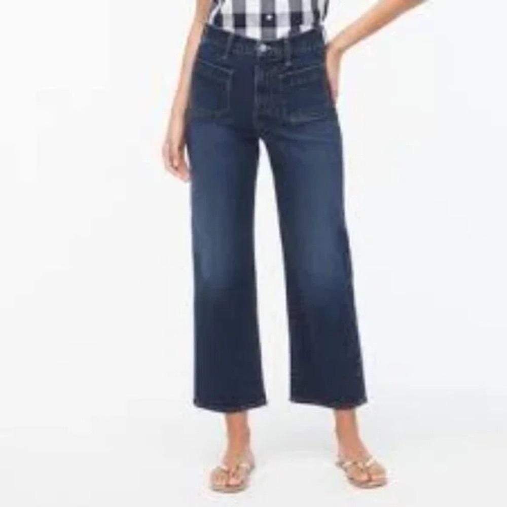 Slim-wide Patch-Pocket Jeans in All Day Stretch